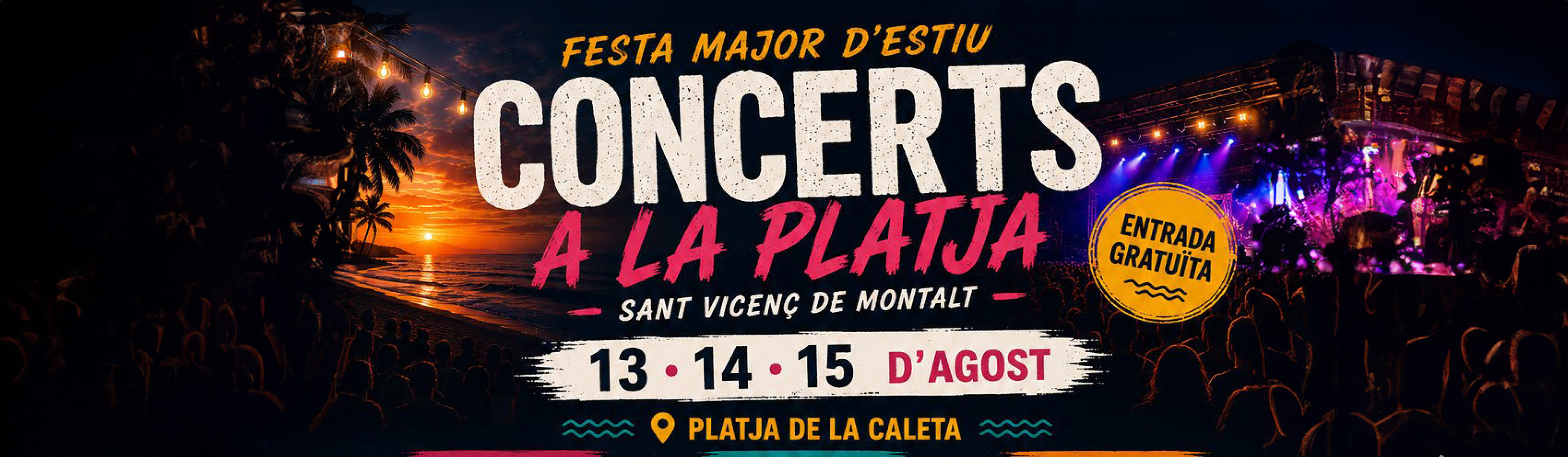 Concerts platja
