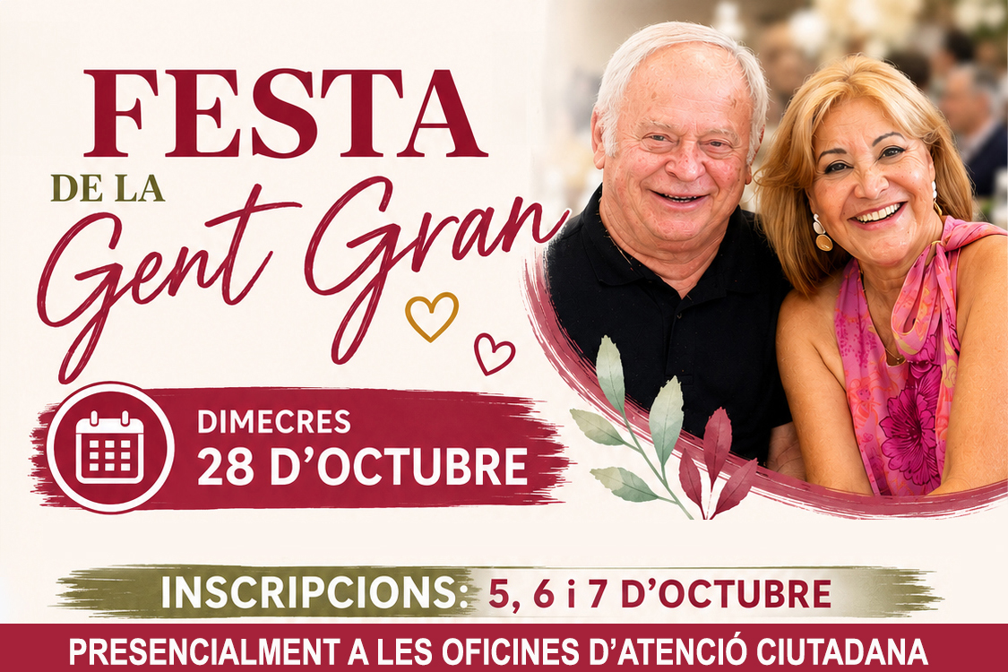 Inscripcions Festa de la gent gran