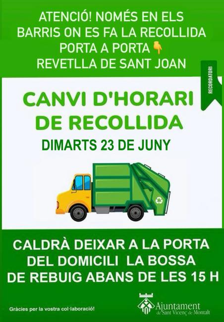 Recollida porta a porta