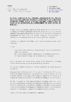 Acta constituci&oacute; tribunal i resultats finals