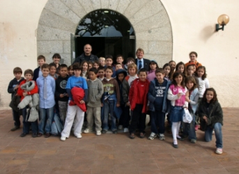 Visita Ajuntament alumnes 3r Sant Jordi