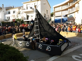 Baixada de carretons de Sant Vicenç