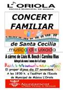 Cartell Concert Familiar Santa Cecília 2008